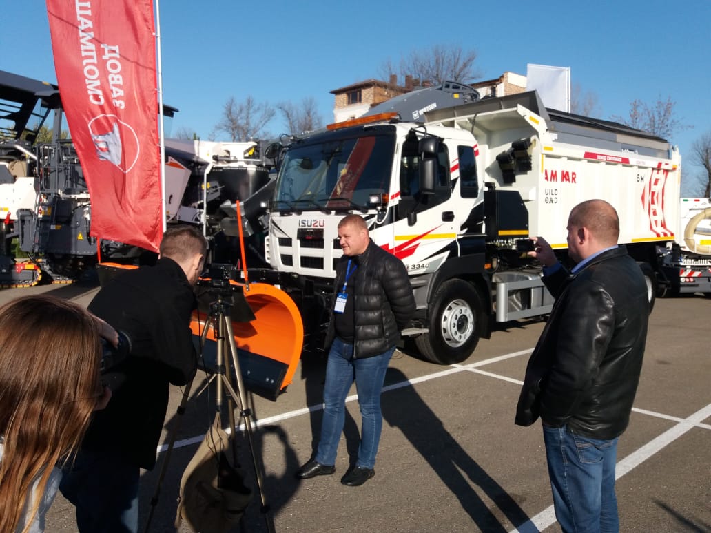 ЭКСПОЗИЦИЯ ISUZU GIGA НА КУБАНИ